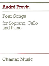 Previn 4 Songs for Soprano, Cello & Piano