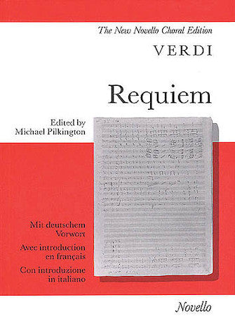 Verdi Requiem Vocal Score