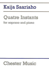 Saariaho 4 Instants for Soprano and Piano