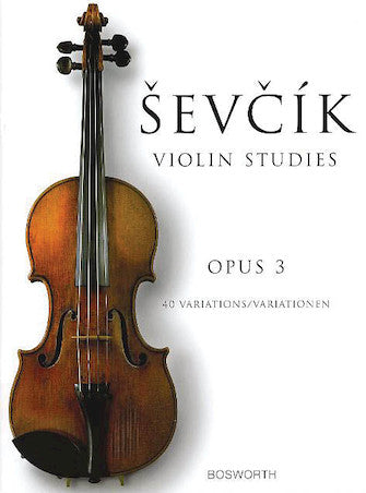 Sevcik 40 Variations Opus 3 Violin Studies