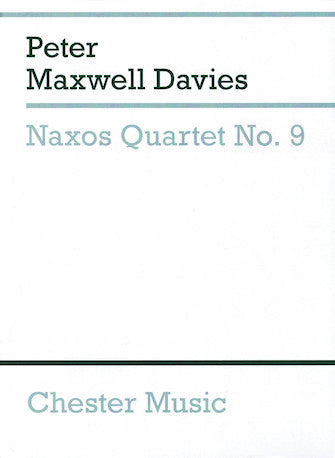 Naxos Quartet No. 9 Study Score (string Quartet)