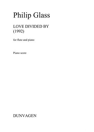 Love Divided By (1992) for Flute and Piano
