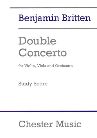 Double Concerto study score
