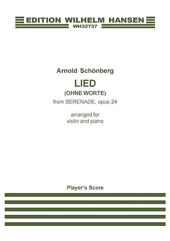 Lied (Ohne Worte) from Serenade Op. 24