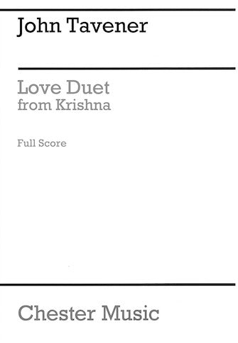 Tavener Love Duet from Krishna