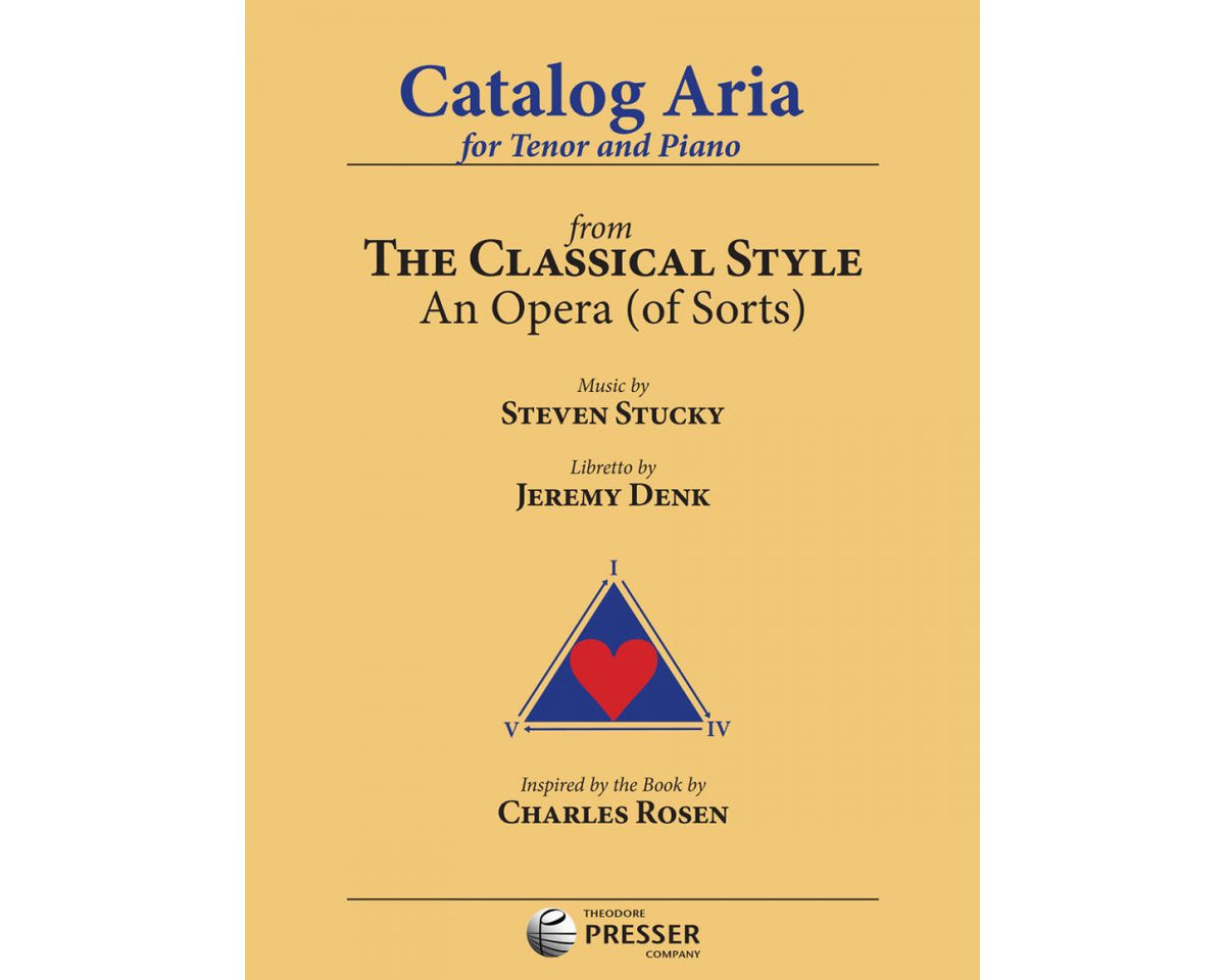 Stucky: Catalog Aria from 'The Classical Style'
