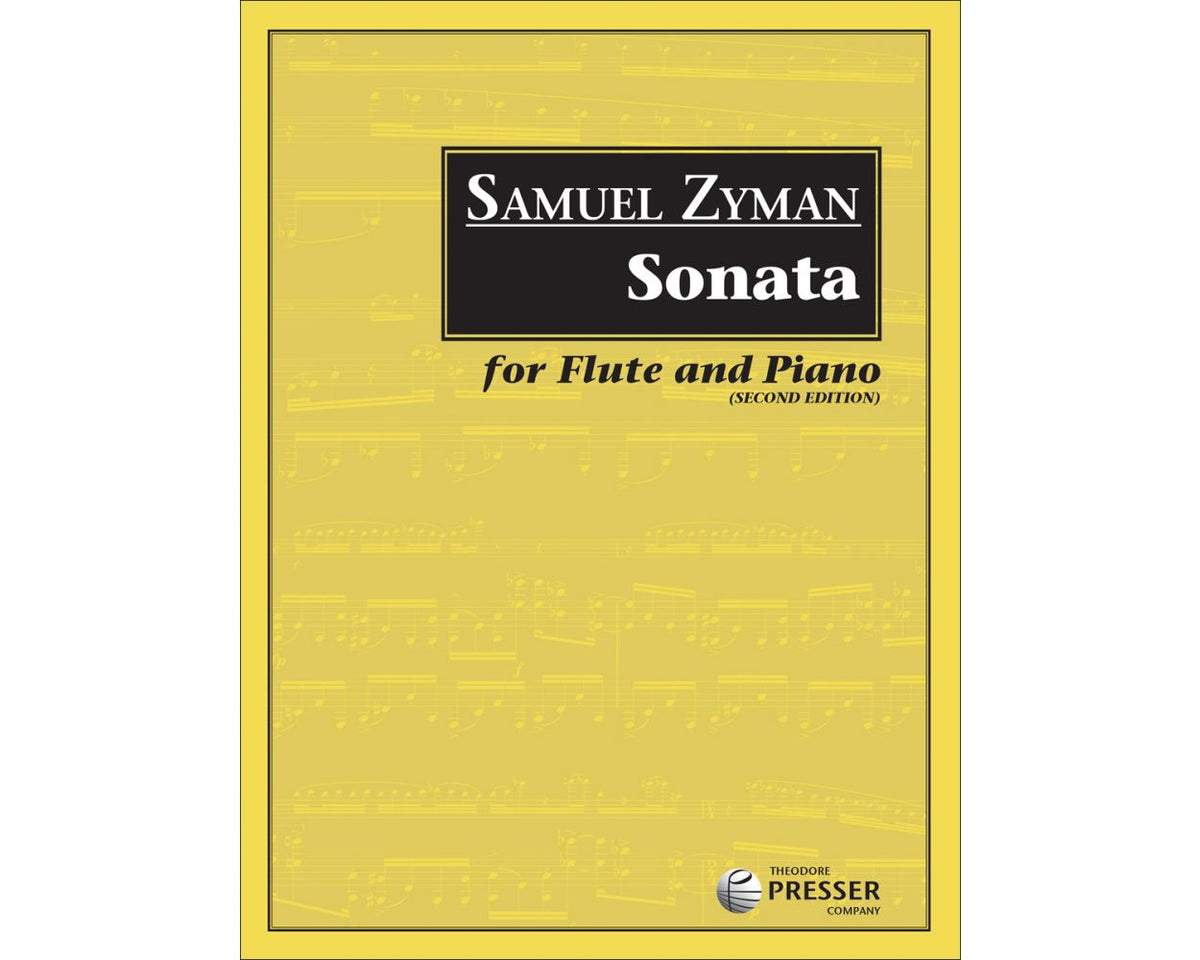 Zyman Sonata For Flute and Piano