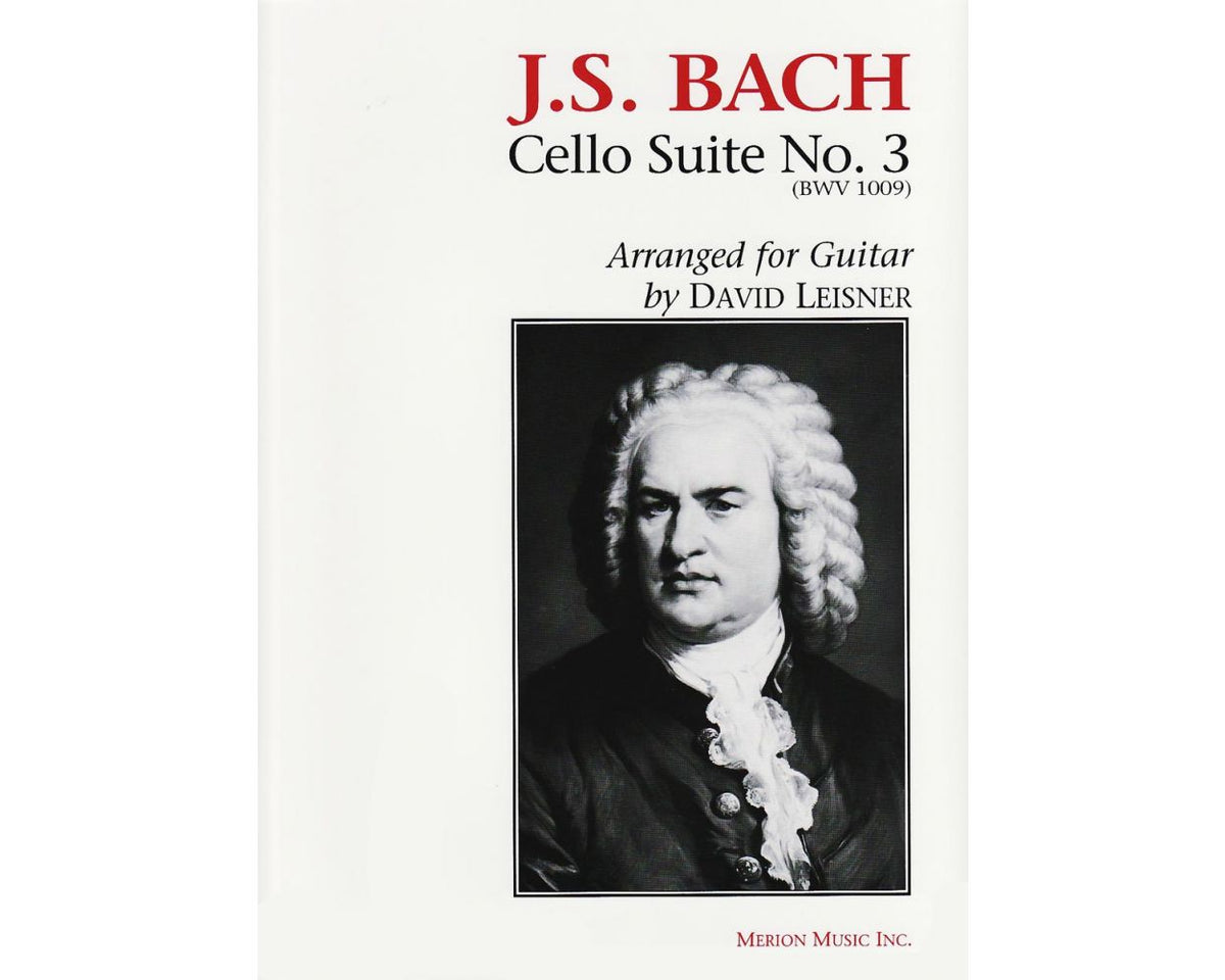 Bach Cello Suite No. 3 Arr. Guitar