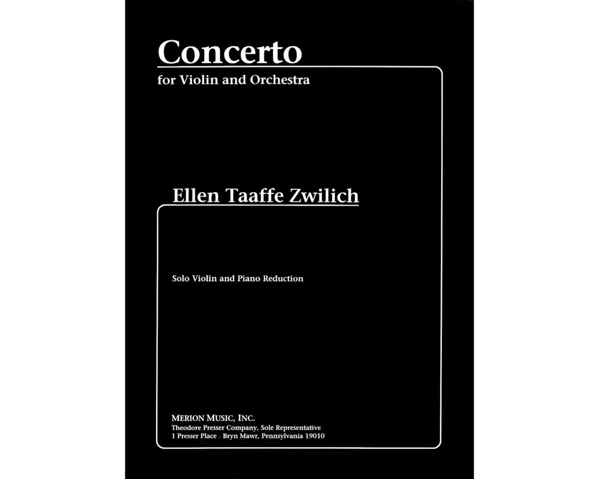 Zwilich: Concerto For Violin and Orchestra