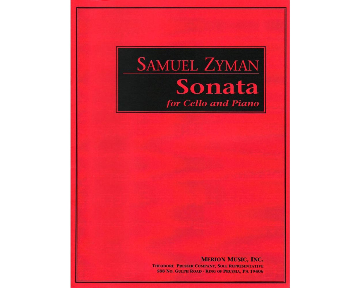 Zyman Sonata for Cello and Piano