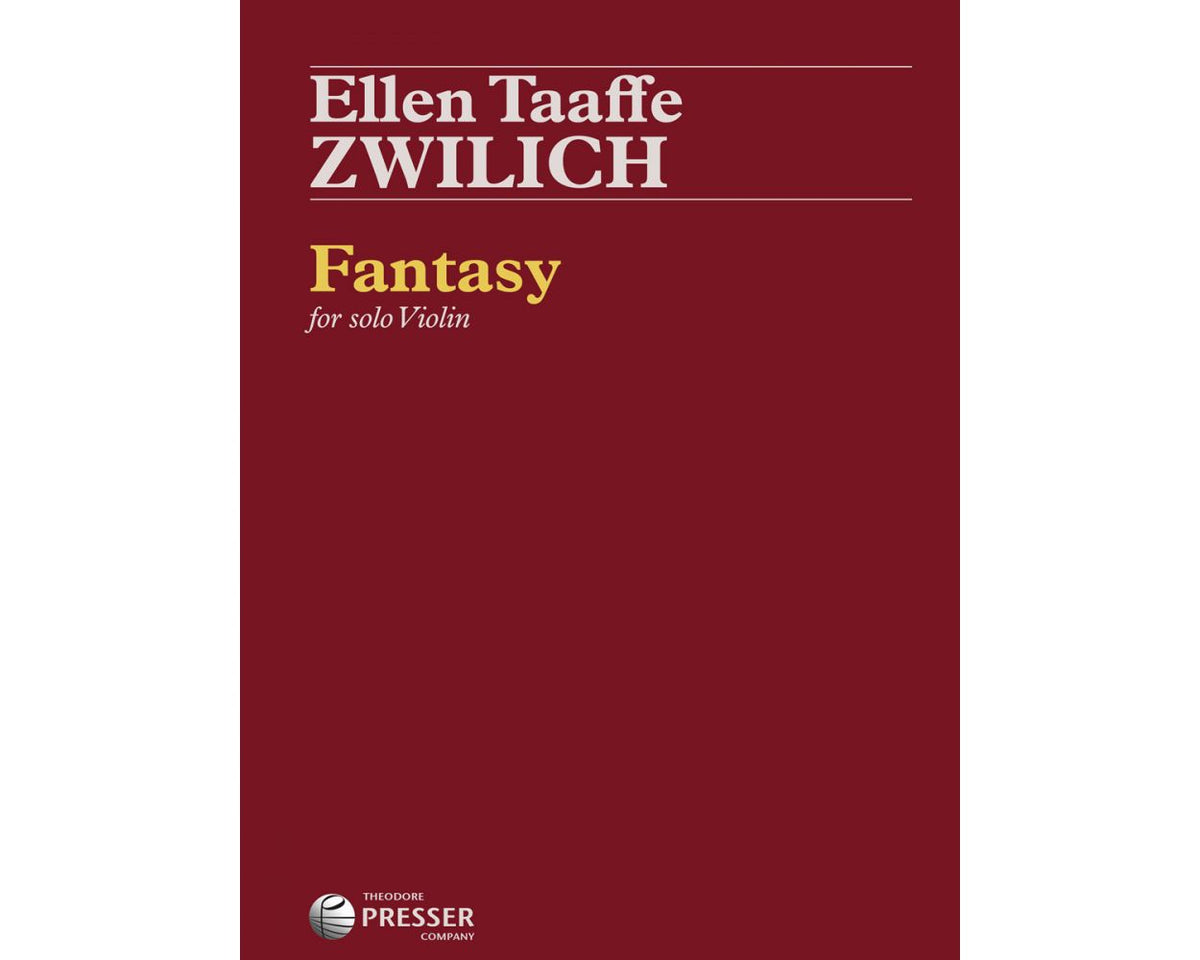 Zwilich Fantasy for Solo Violin
