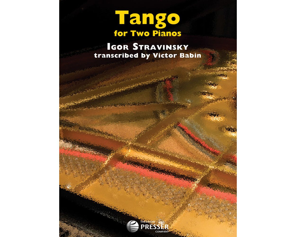 Stravinsky Tango for Two Pianos