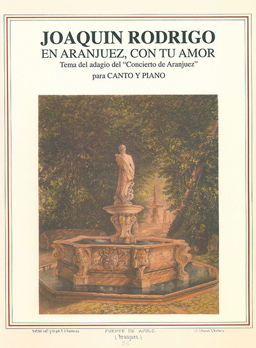 Rodrigo En Aranjuez con tu amor