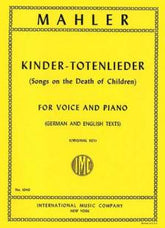 Mahler Kindertotenlieder Medium Voice