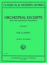 Orchestral Excerpts Volume 2 for Clarinet