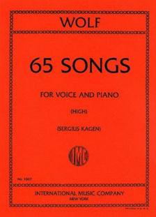 Wolf 65 Songs High Voice