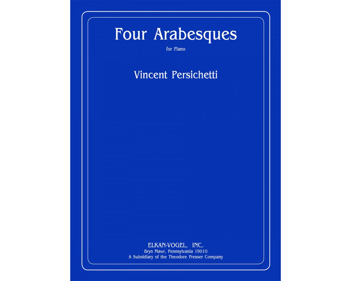 Persichetti Four Arabesques for Piano