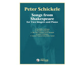 Schickele: Songs for Shakespeare