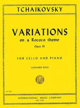 Tchaikovsky Variations on a Rococo Theme Opus 33 for Cello