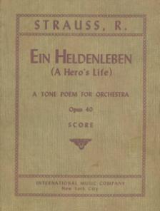 Strauss Ein Heldenleben, Opus 40 (A Hero's Life) Mini Score