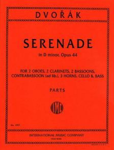 Dvorák Serenade in D minor, Opus 44 for Winds and Strings