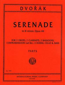 Dvorák Serenade in D minor, Opus 44 for Winds and Strings