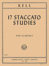 Kell 17 Staccato Studies for Clarinet