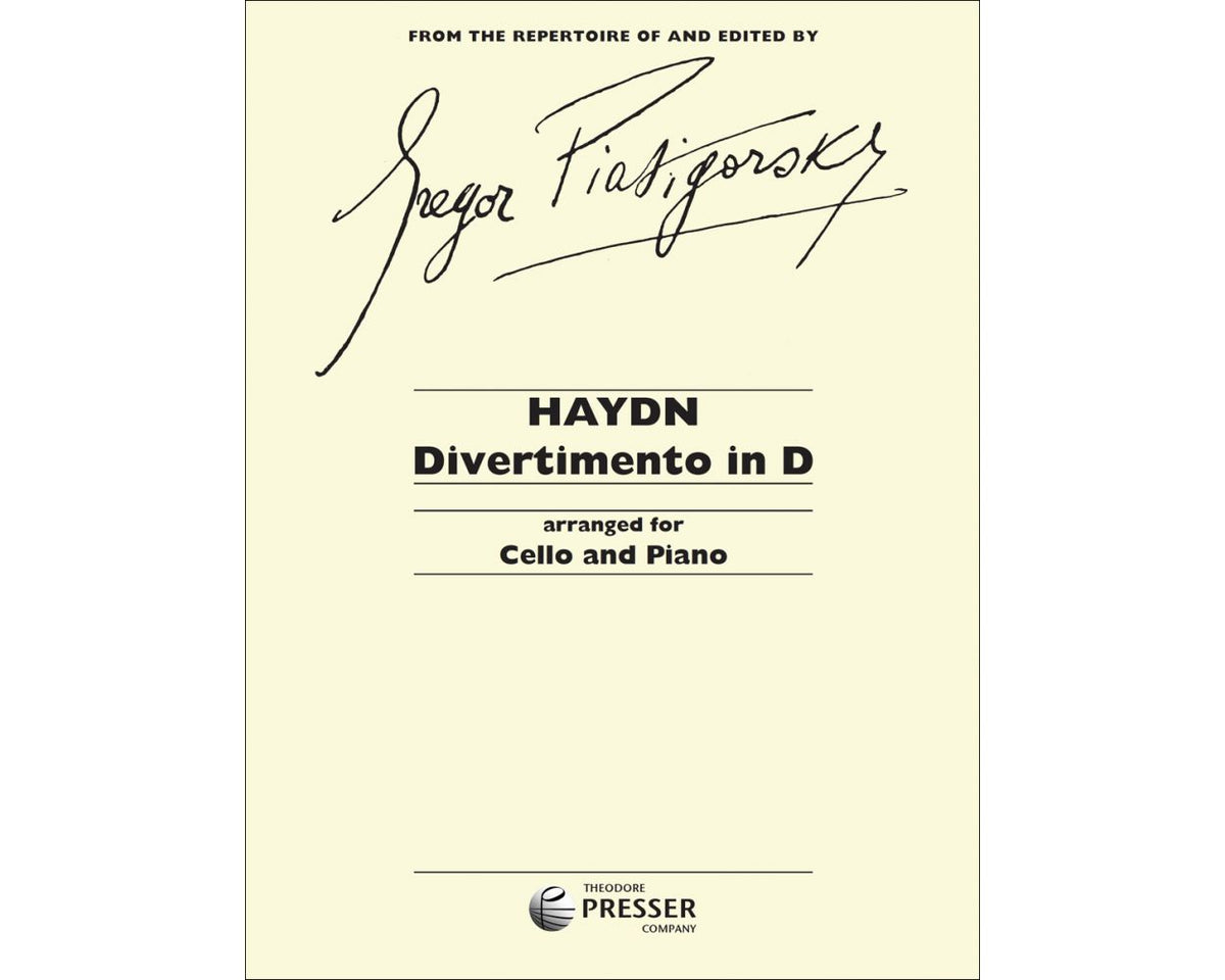Haydn Divertimento in D for Cello and Piano