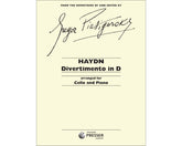 Haydn Divertimento in D for Cello and Piano