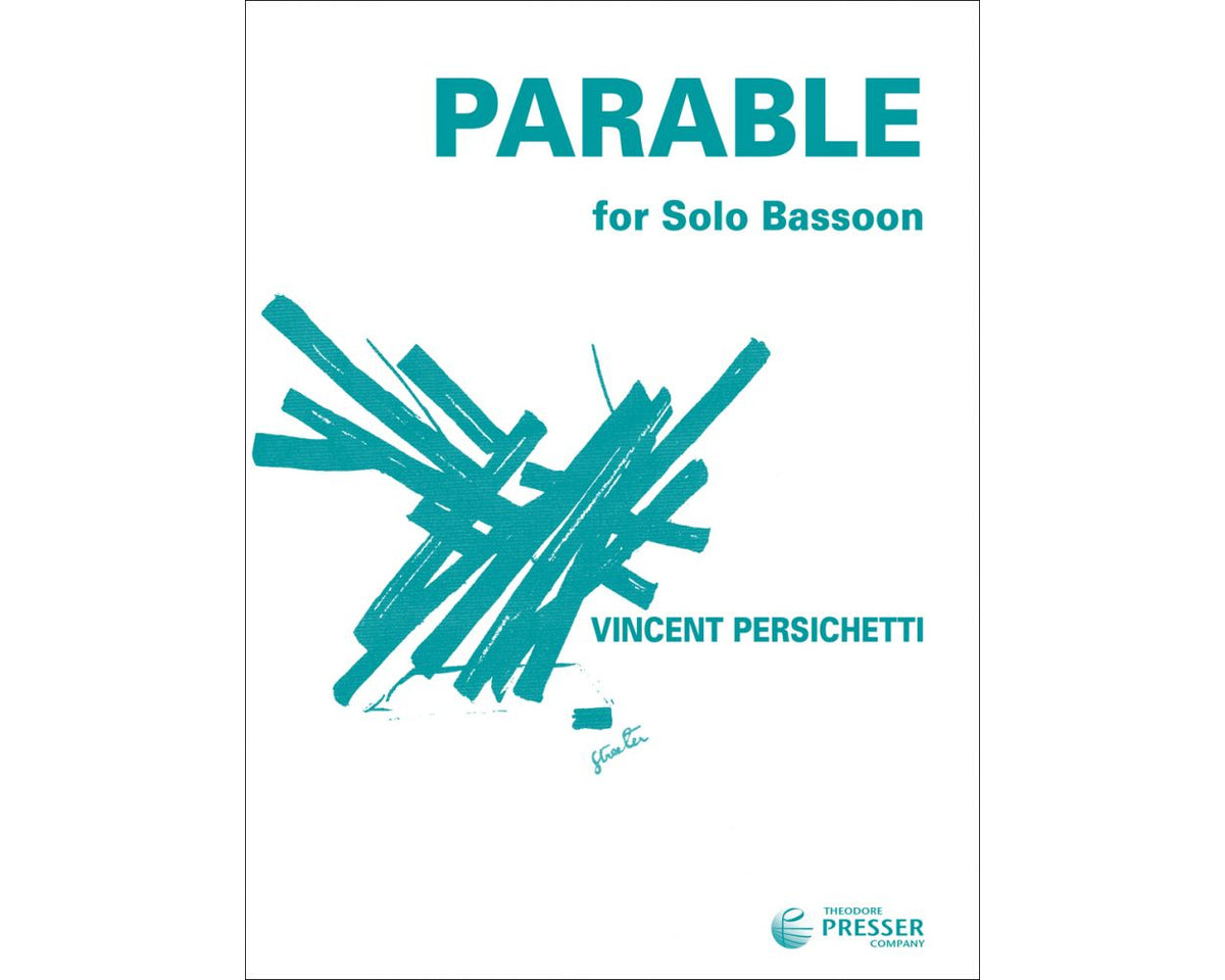 Persichetti Parable for Solo Bassoon (Parable IV)