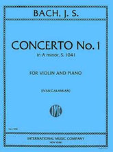 Bach Violin Concerto No. 1 in A minor, S. 1041