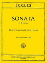 Eccles String Bass Sonata in G minor