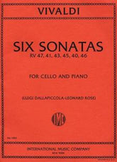 Vivaldi Six Sonatas for Cello