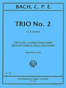 Bach CPE Piano Trio No. 2 in A minor
