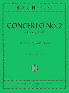Bach Violin Concerto No 2 in E major S. 1042