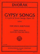 Dvořák: Gypsy Songs, A Cycle of 7 Songs, Opus 55 - Low