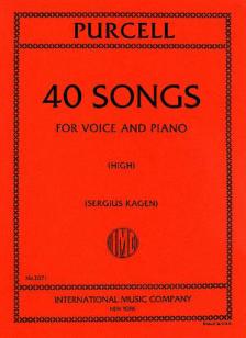 Purcell 40 Songs for High Voice (Complete)