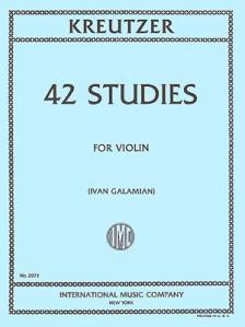 Kreutzer 42 Studies for Violin Ed. Galamian