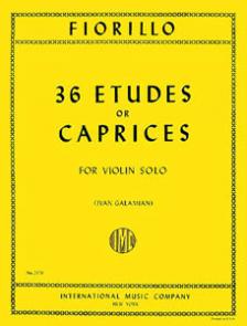 Fiorillo 36 Etudes or Caprices for Violin