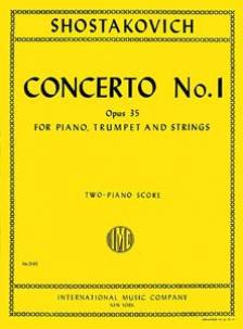 Shostakovich Concerto No. 1 in C minor, Opus 35 for Piano & Orchestra