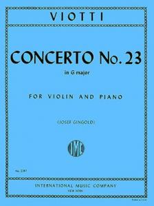 Viotti Violin Concerto No. 23 in G Major