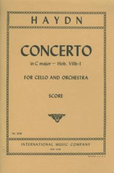 Haydn Cello Concerto in C major, Hob. VIIb: No. 1 Mini score