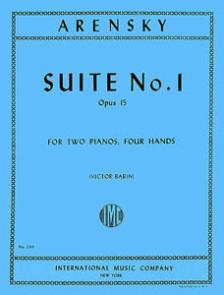 Arensky Suite no. 1 op. 15