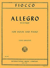 Fiocco Allegro for Violin
