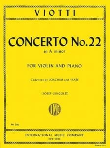 Viotti Violin Concerto in A minor, No. 22