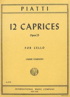 Piatti 12 Caprices for Cello op. 25