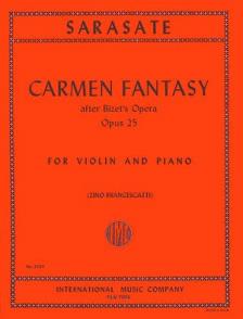 Sarasate Carmen Fantasy for Violin