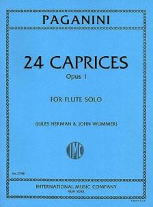 Paganini 24 Caprices, Opus 1 for Flute