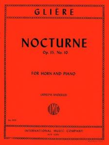 Glière Horn Nocturne, Opus 35, No. 10