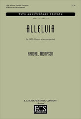 Thompson Alleluia SATB